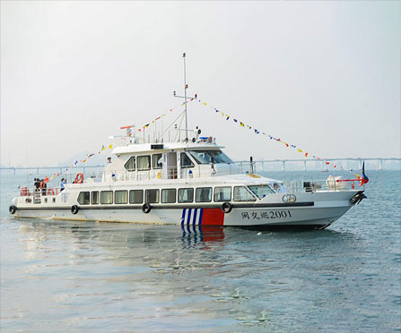 厦门市交通执法再添 “海上利刃”！